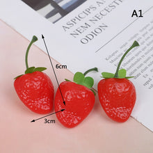 Load image into Gallery viewer, Artificial Fake Miniature Food Fruit Play DollHouse Toy Decorative Craft Kawaii DIY Embellishment Dollhouse Kitchen Accessories