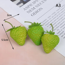 Load image into Gallery viewer, Artificial Fake Miniature Food Fruit Play DollHouse Toy Decorative Craft Kawaii DIY Embellishment Dollhouse Kitchen Accessories