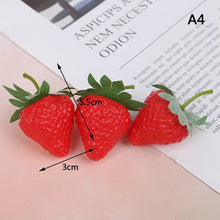 Load image into Gallery viewer, Artificial Fake Miniature Food Fruit Play DollHouse Toy Decorative Craft Kawaii DIY Embellishment Dollhouse Kitchen Accessories