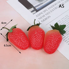 Load image into Gallery viewer, Artificial Fake Miniature Food Fruit Play DollHouse Toy Decorative Craft Kawaii DIY Embellishment Dollhouse Kitchen Accessories