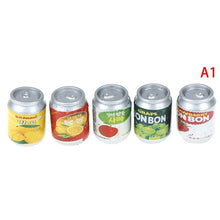 Load image into Gallery viewer, 1/2/3/4/5pcs 1:12 Accessories Miniatures Dollhouse Jams Miniature Kitchen Doll House Kitchen DIY Dollhouse Food
