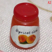 Load image into Gallery viewer, 1/2/3/4/5pcs 1:12 Accessories Miniatures Dollhouse Jams Miniature Kitchen Doll House Kitchen DIY Dollhouse Food
