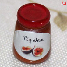 Load image into Gallery viewer, 1/2/3/4/5pcs 1:12 Accessories Miniatures Dollhouse Jams Miniature Kitchen Doll House Kitchen DIY Dollhouse Food
