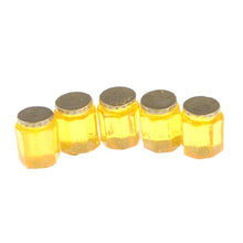 Load image into Gallery viewer, 1/2/3/4/5pcs 1:12 Accessories Miniatures Dollhouse Jams Miniature Kitchen Doll House Kitchen DIY Dollhouse Food
