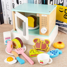 Load image into Gallery viewer, New Kids Wooden Pretend Play Sets Wooden Toys Parent-child Exchange Interest Cultivation Children&#39;s Simulation Kitchen Toy Set
